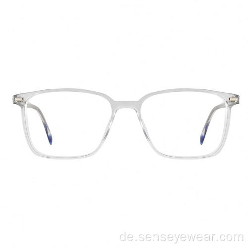 Quadratische Mode Eco Acetat Optische Brillenrahmen